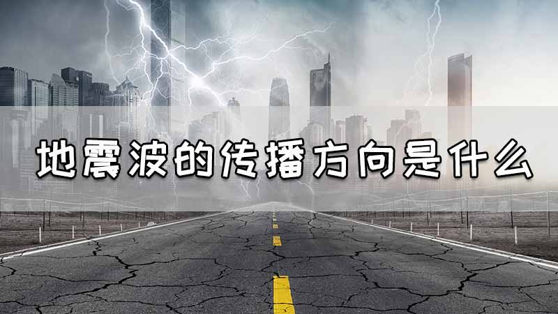 地震波的传播方向是什么