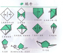 幼儿折纸简单图解与教学方法